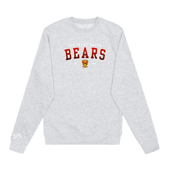 SIR ISAAC BROCK BEARS CREW (UNISEX)