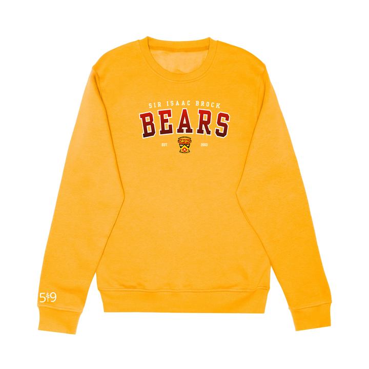 SIR ISAAC BROCK BEARS CREW (UNISEX)