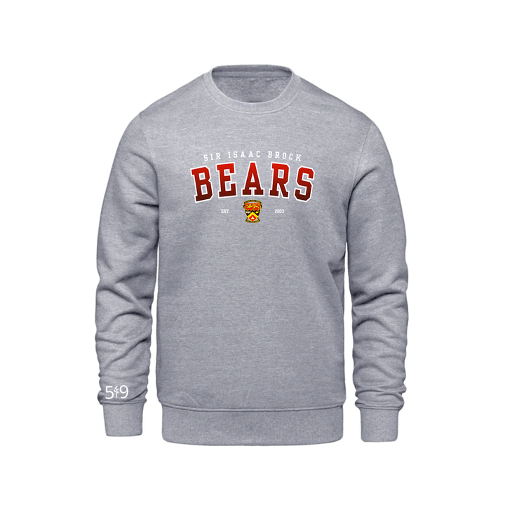 SIR ISAAC BROCK BEARS CREW (YOUTH)