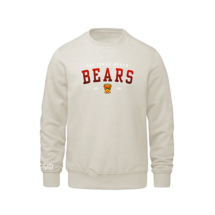 SIR ISAAC BROCK BEARS CREW (UNISEX)