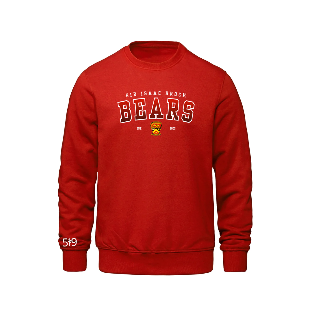 SIR ISAAC BROCK BEARS CREW (YOUTH)
