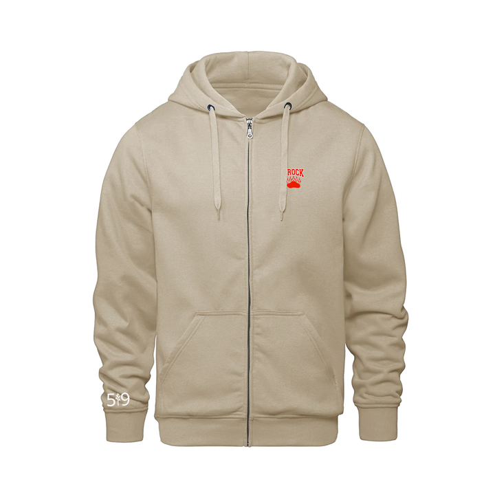 SIR ISAAC BROCK EMBROIDERED ZIP-UP HOODIE (UNISEX)
