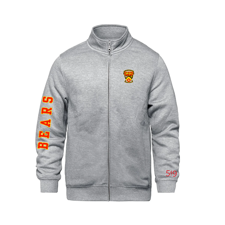 SIR ISAAC BROCK SLEEVE ZIP-UP SWEATER (UNISEX)