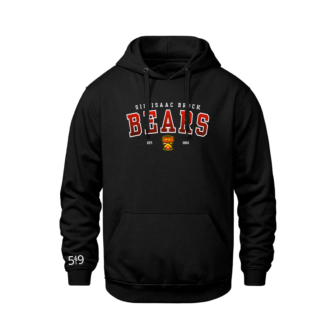 SIR ISAAC BROCK BEARS HOODIE (YOUTH)