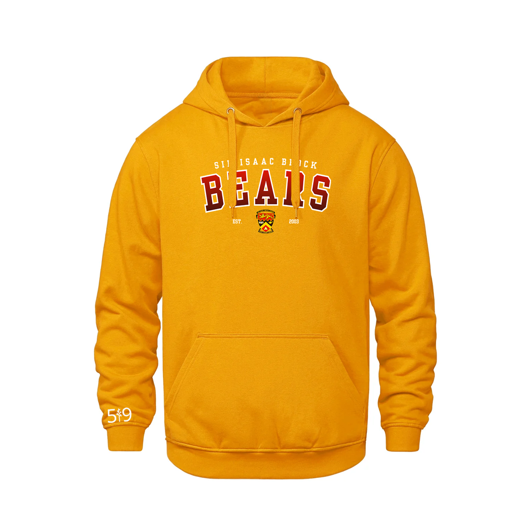 SIR ISAAC BROCK BEARS HOODIE (UNISEX)
