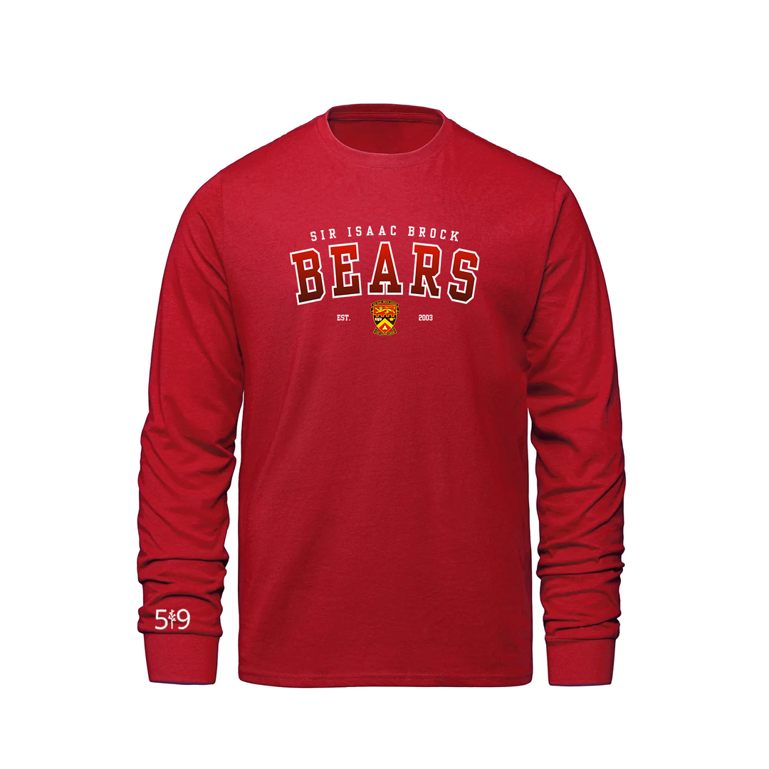 SIR ISAAC BROCK BEARS LONG SLEEVE (MENS)