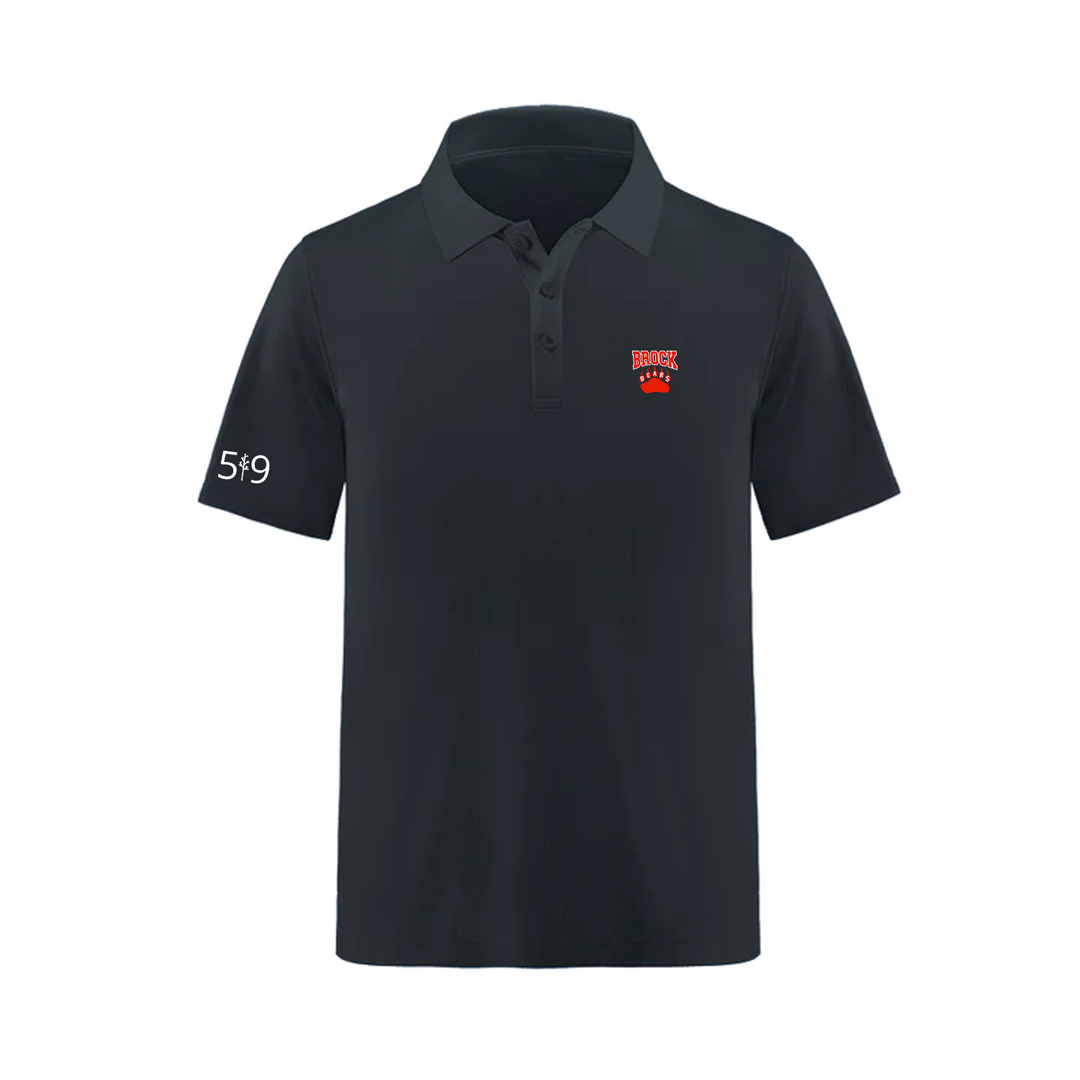 SIR ISAAC BROCK EMBROIDERED PIQUE POLO (MENS)