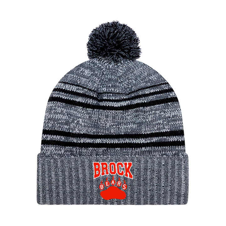 SIR ISAAC BROCK EMBROIDERED POM-POM TOQUE