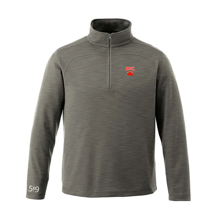SIR ISAAC BROCK EMBROIDERED PREMIUM ATHLETIC 1/4 ZIP (MENS)