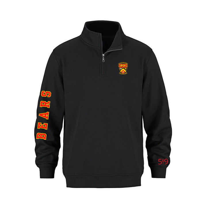 SIR ISAAC BROCK SLEEVE 1/4 ZIP (UNISEX)