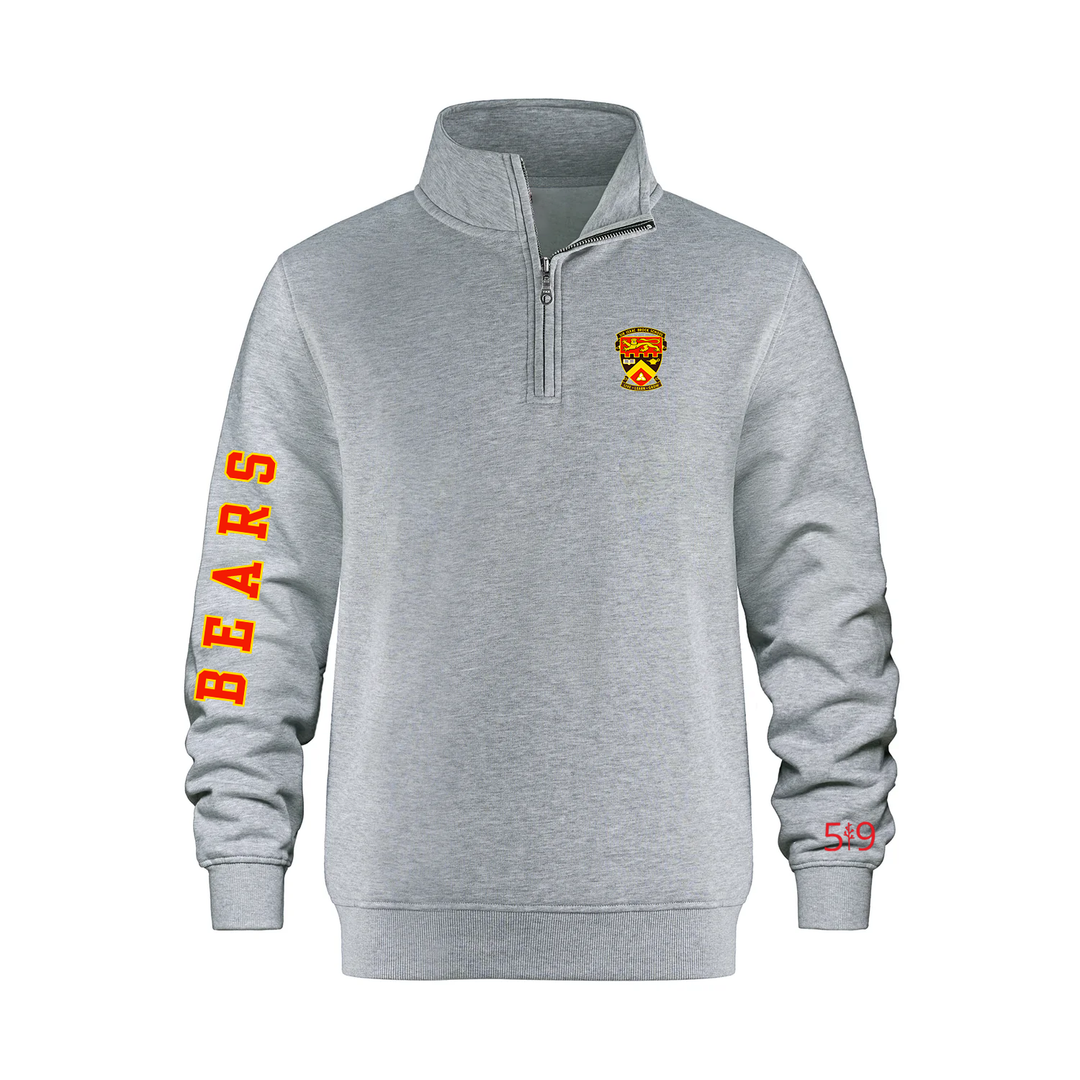 SIR ISAAC BROCK SLEEVE 1/4 ZIP (UNISEX)