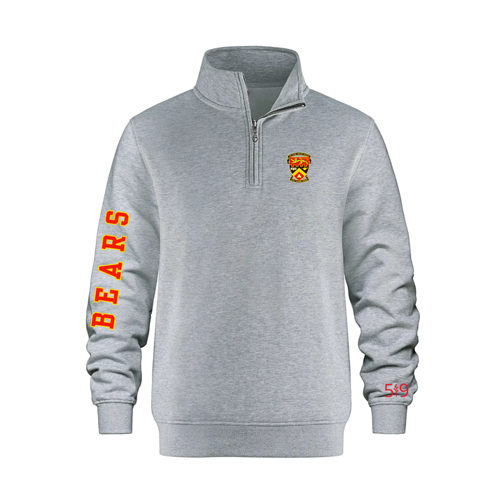 SIR ISAAC BROCK SLEEVE 1/4 ZIP (UNISEX)