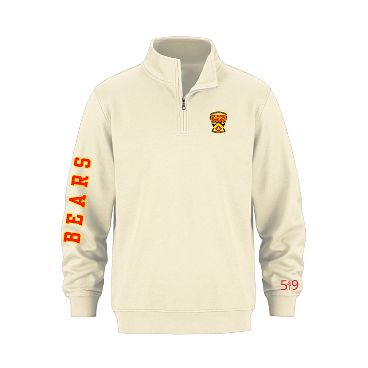 SIR ISAAC BROCK SLEEVE 1/4 ZIP (UNISEX)