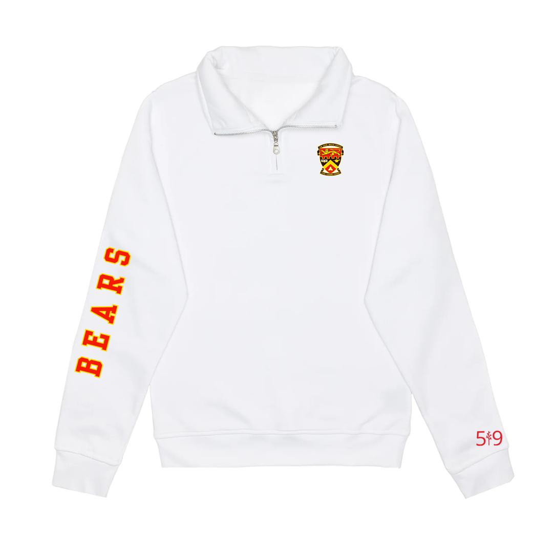 SIR ISAAC BROCK SLEEVE 1/4 ZIP (UNISEX)