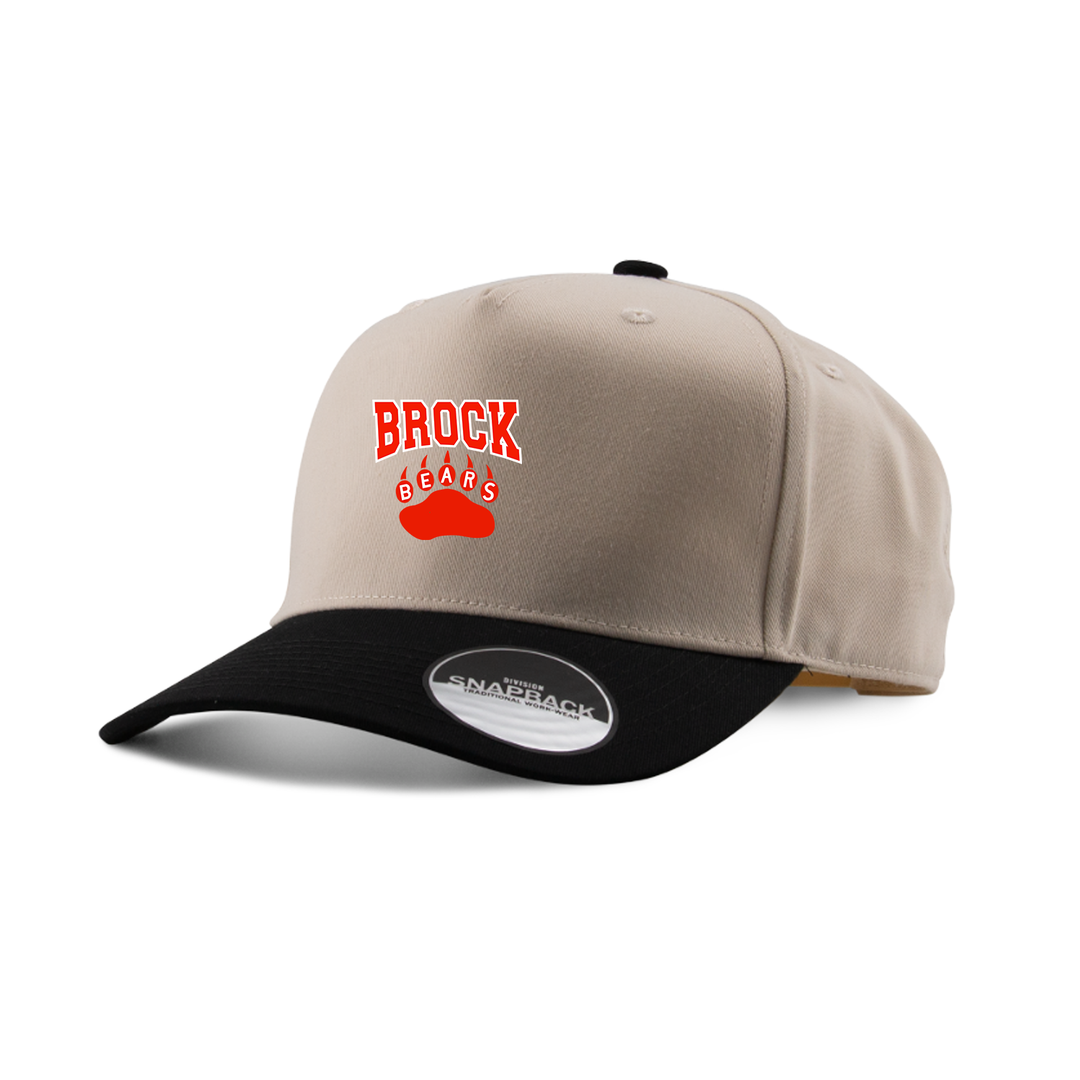 SIR ISAAC BROCK EMBROIDERED TWO-TONE PANEL CAP
