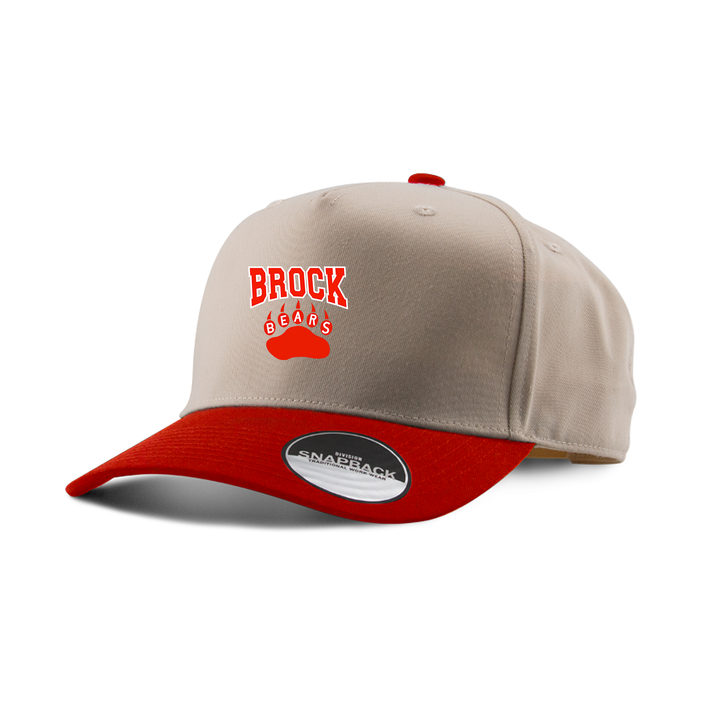 SIR ISAAC BROCK EMBROIDERED TWO-TONE PANEL CAP