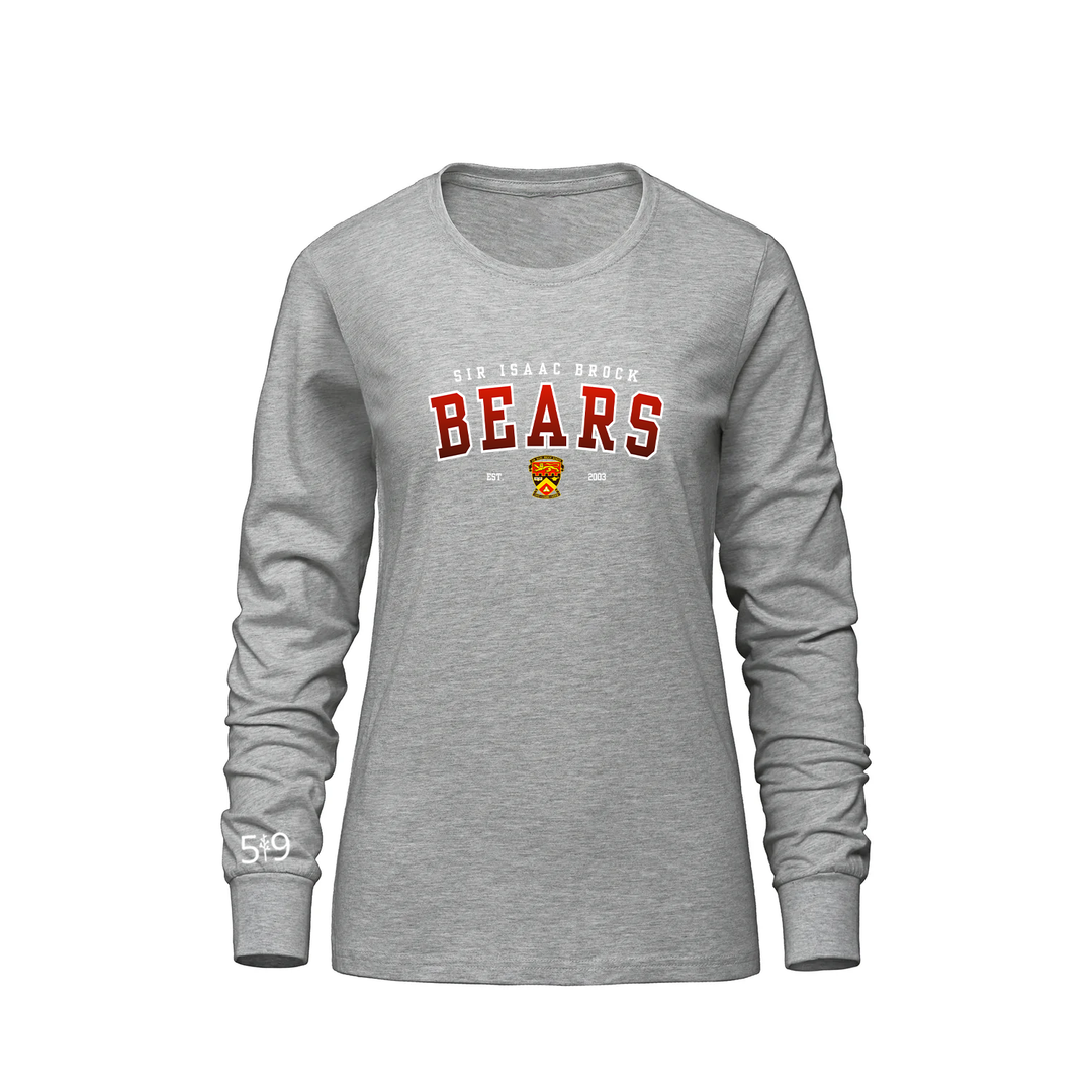 SIR ISAAC BROCK BEARS LONG SLEEVE (WOMENS)