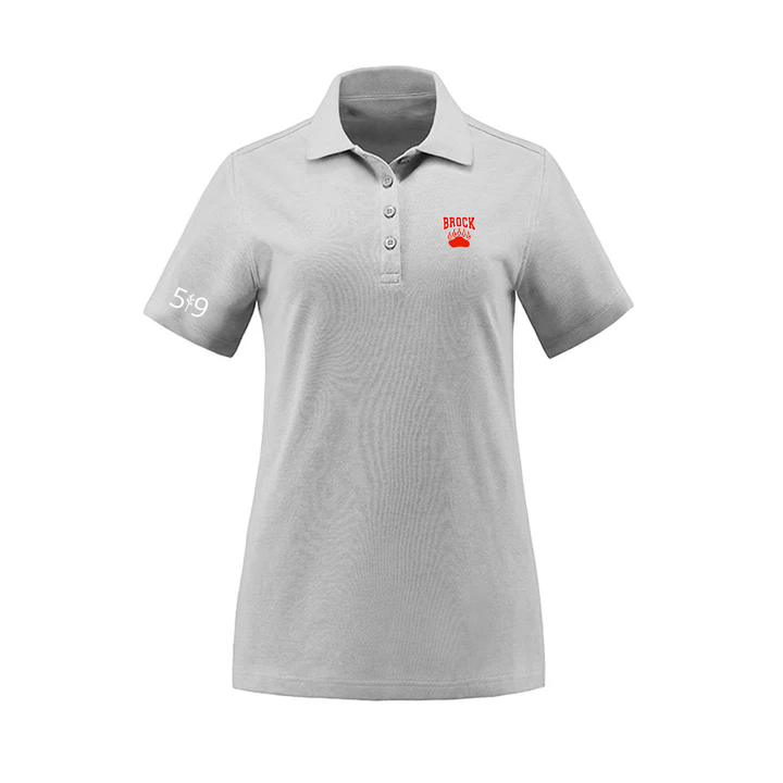 SIR ISAAC BROCK EMBROIDERED PIQUE POLO (WOMENS)