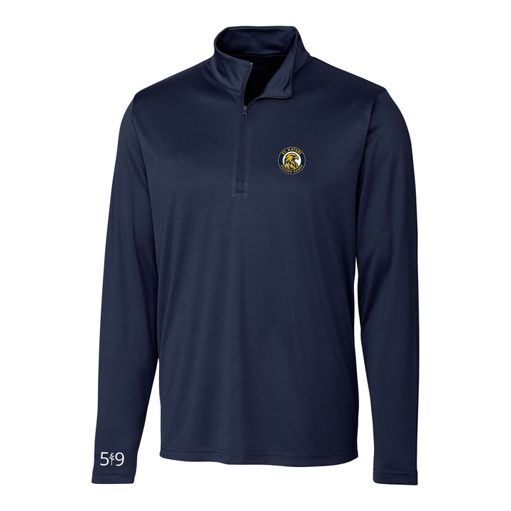 ST. KATERI EMBROIDERED ATHLETIC 1/4 ZIP (MENS)