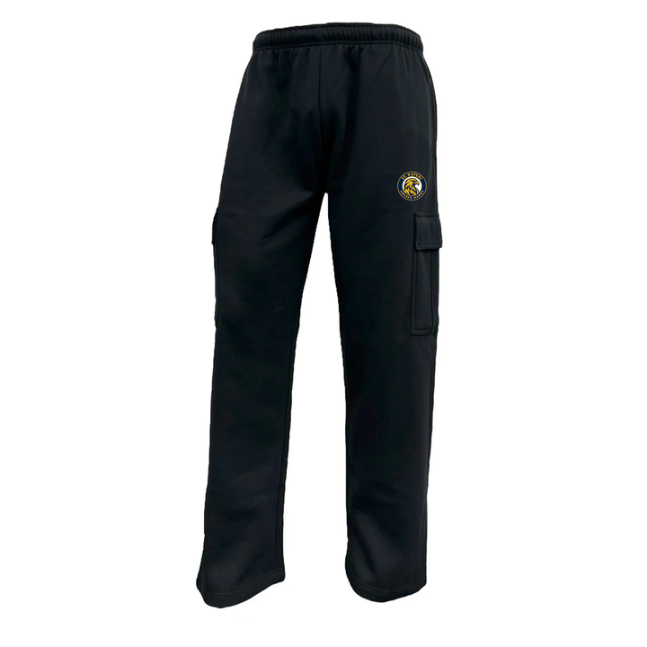 ST. KATERI EMBROIDERED CARGO SWEATPANTS (UNISEX)