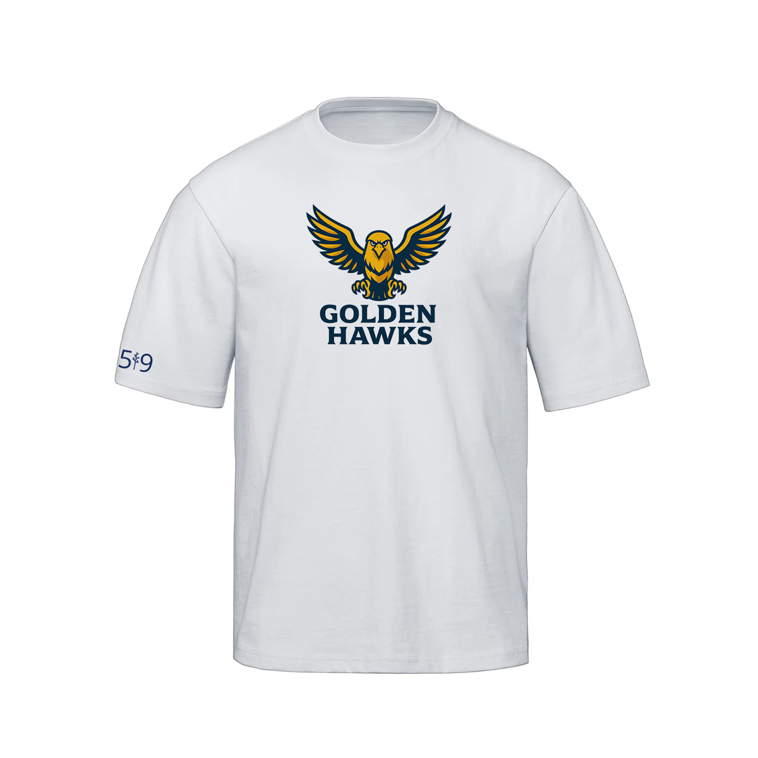 GOLDEN HAWKS OVERSIZED TEE (UNISEX)