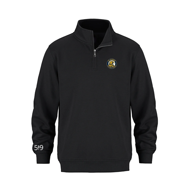 ST. KATERI EMBROIDERED 1/4 ZIP (UNISEX)