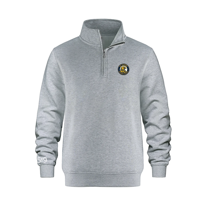 ST. KATERI EMBROIDERED 1/4 ZIP (UNISEX)