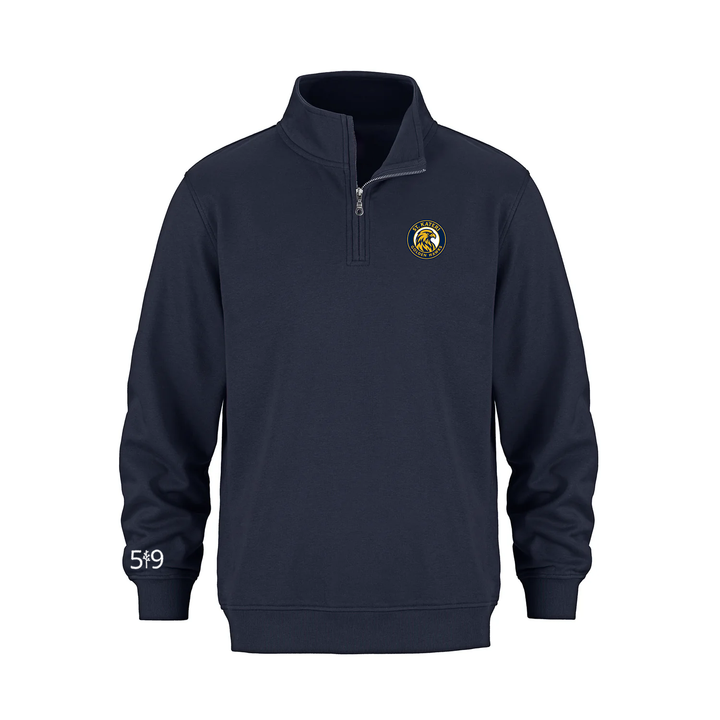 ST. KATERI EMBROIDERED 1/4 ZIP (UNISEX)