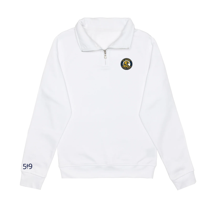 ST. KATERI EMBROIDERED 1/4 ZIP (UNISEX)