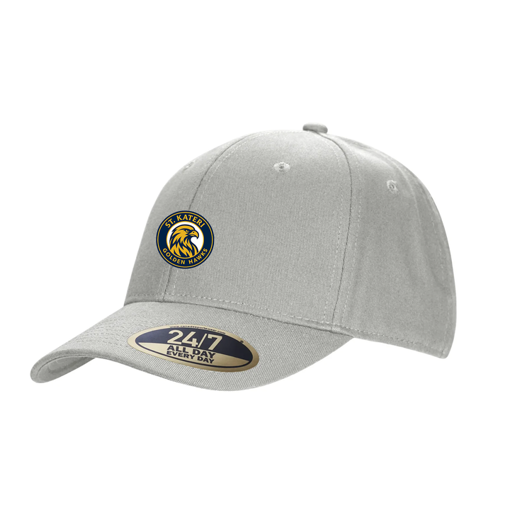 ST. KATERI EMBROIDERED SNAPBACK CAP