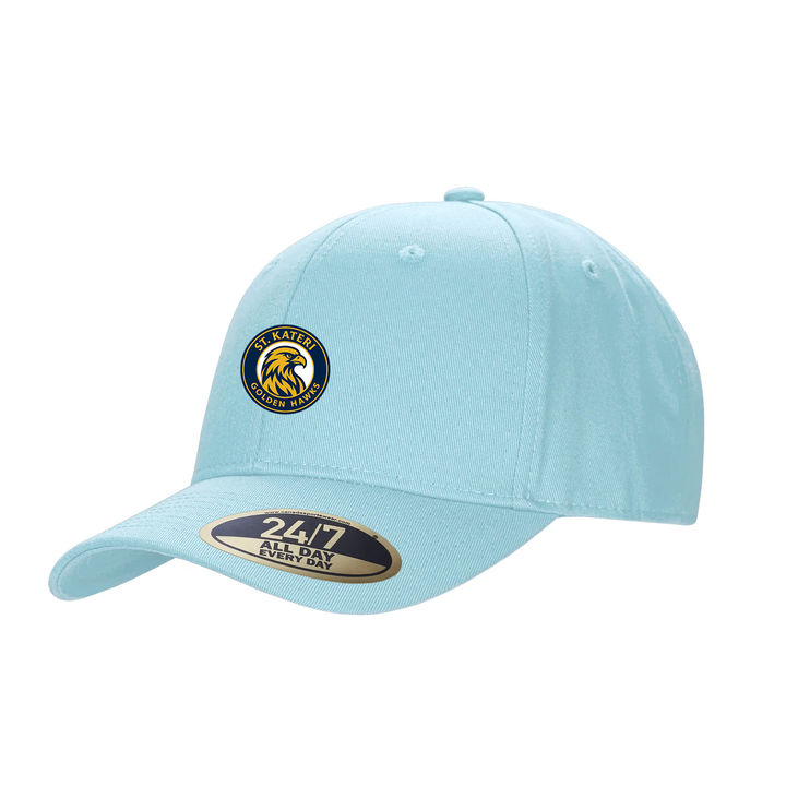 ST. KATERI EMBROIDERED SNAPBACK CAP