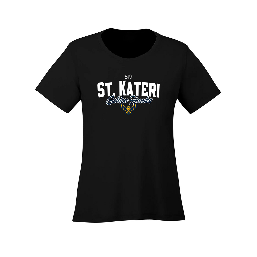 ST. KATERI SIGNATURE ATHLETIC TEE (WOMENS)