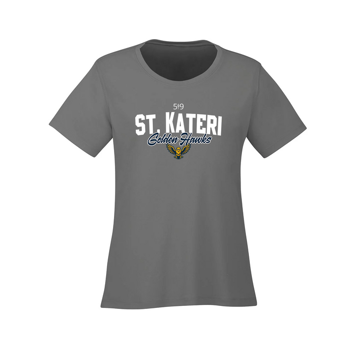 ST. KATERI SIGNATURE ATHLETIC TEE (WOMENS)