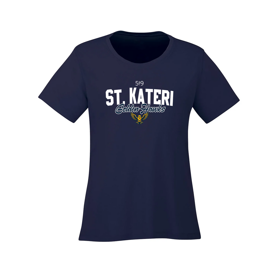 ST. KATERI SIGNATURE ATHLETIC TEE (WOMENS)
