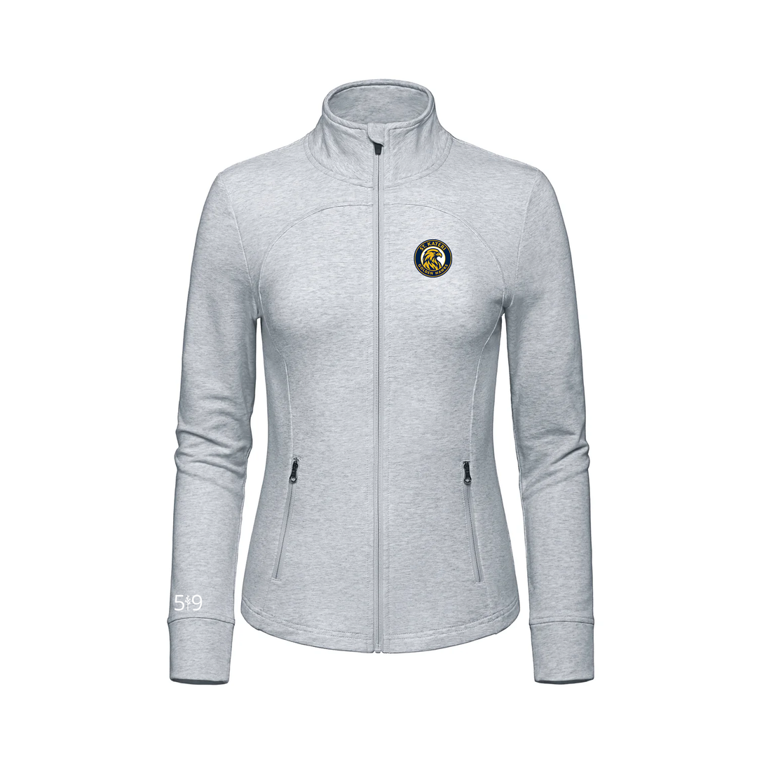 ST. KATERI EMBROIDERED FRENCH TERRY HOODIE (WOMENS)