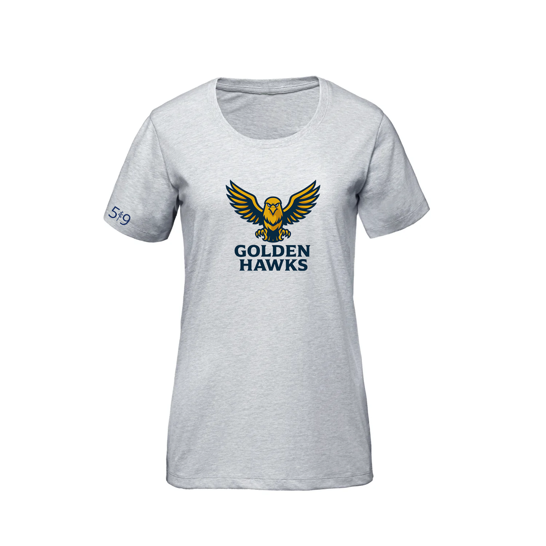GOLDEN HAWKS PREMIUM TEE (WOMENS)