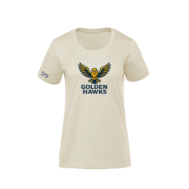 GOLDEN HAWKS PREMIUM TEE (WOMENS)
