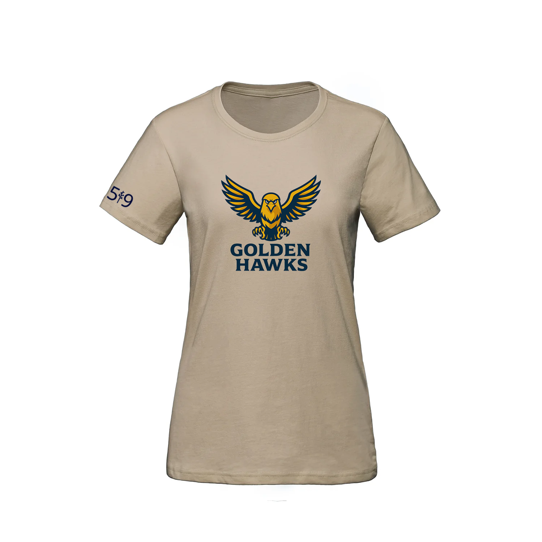 GOLDEN HAWKS TEE (WOMENS)