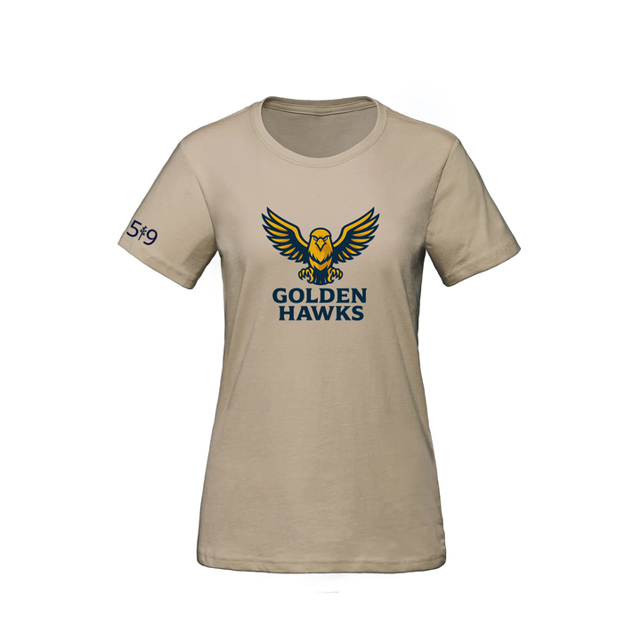 GOLDEN HAWKS TEE (WOMENS)