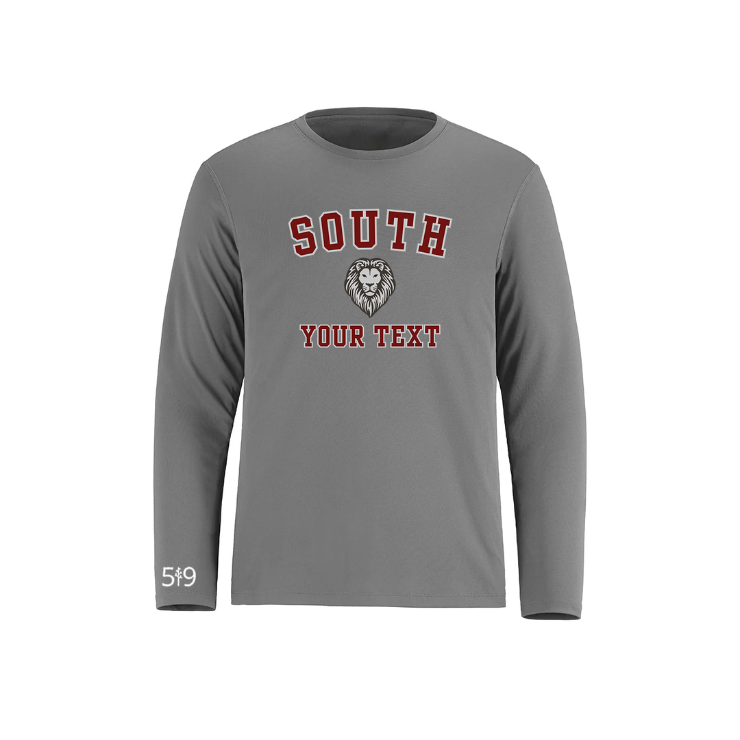 SOUTH CUSTOMIZABLE ATHLETIC LONG SLEEVE (UNISEX)