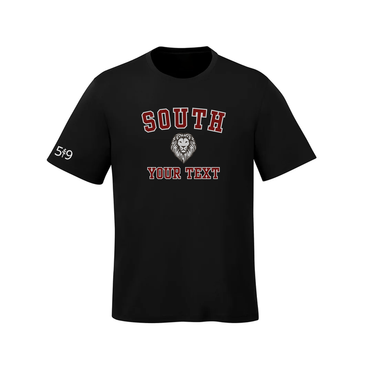 SOUTH CUSTOMIZABLE ATHLETIC TEE (MENS)