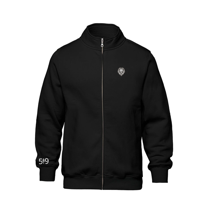 SOUTH EMBROIDERED ZIP-UP SWEATER (UNISEX)
