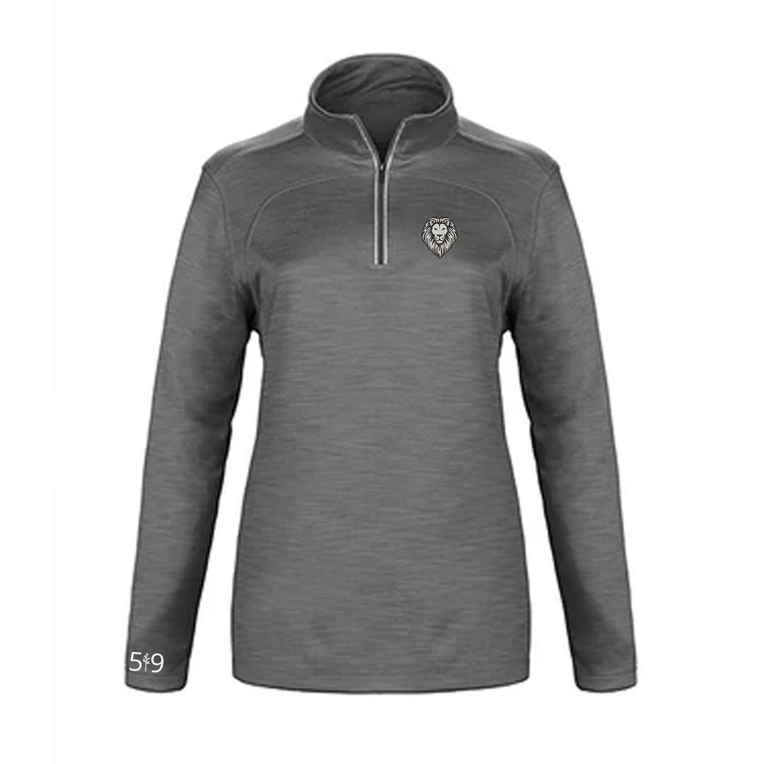 SOUTH EMBROIDERED PREMIUM ATHLETIC 1/4 ZIP (WOMENS)