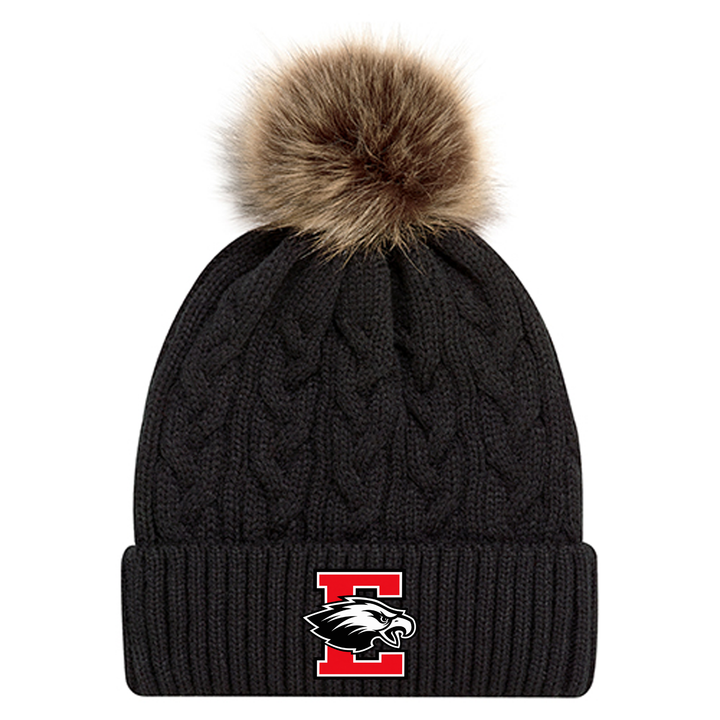 ST MARGUERITE EMBROIDERED FAUX FUR TOQUE