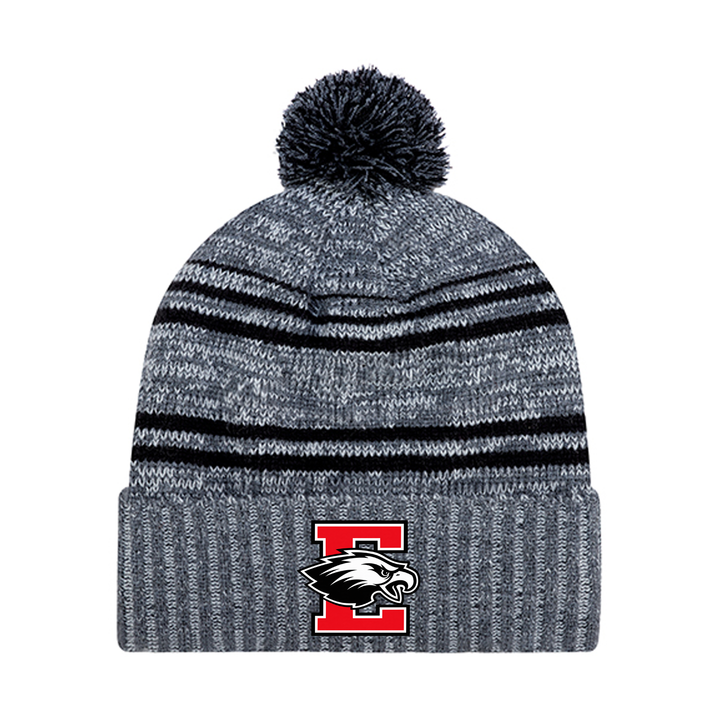 ST MARGUERITE EMBROIDERED POM-POM TOQUE