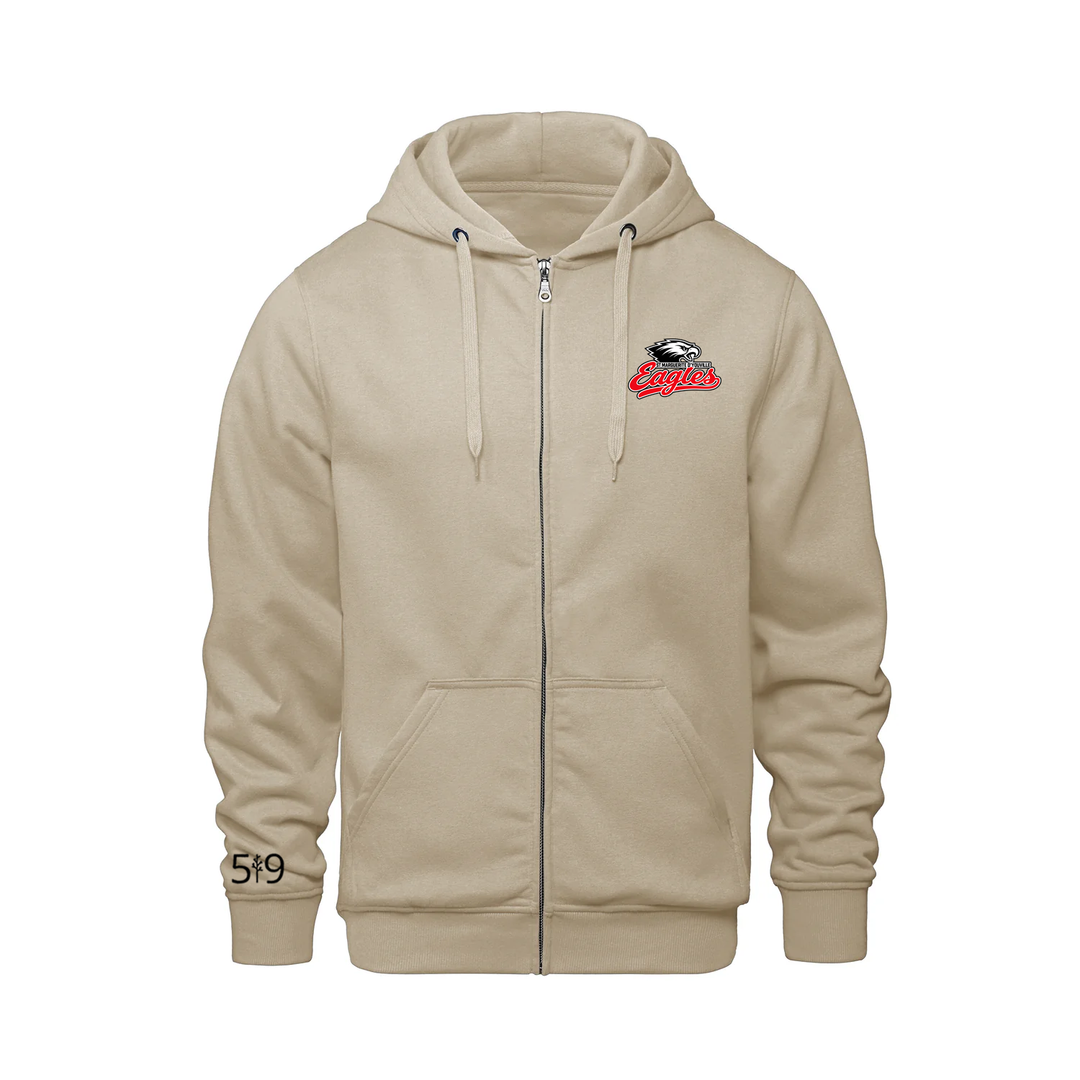 ST MARGUERITE CREST ZIP-UP HOODIE (UNISEX)