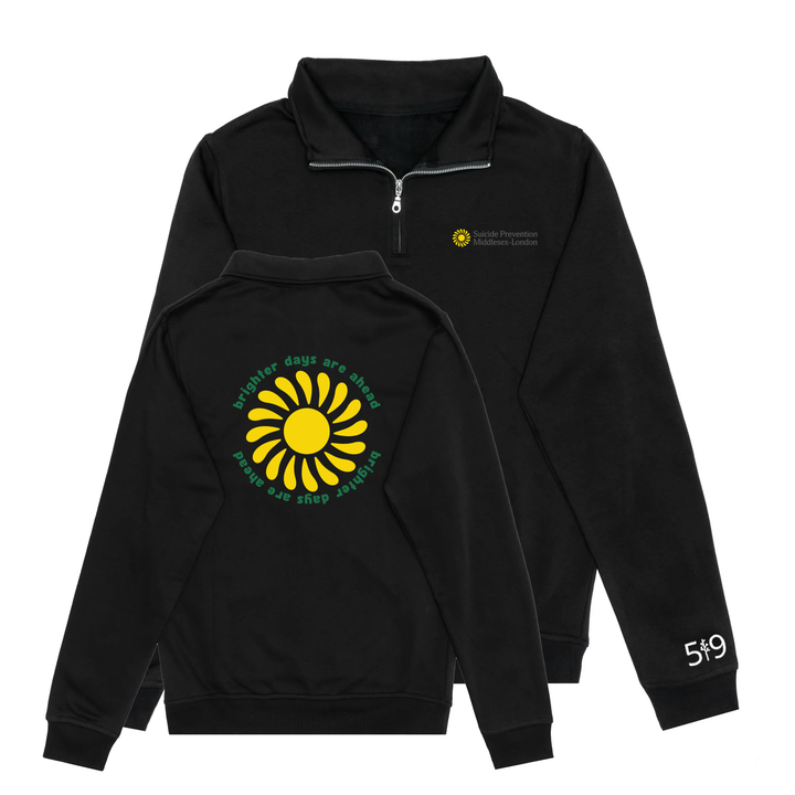 BRIGHTER DAYS 1/4 ZIP (UNISEX)