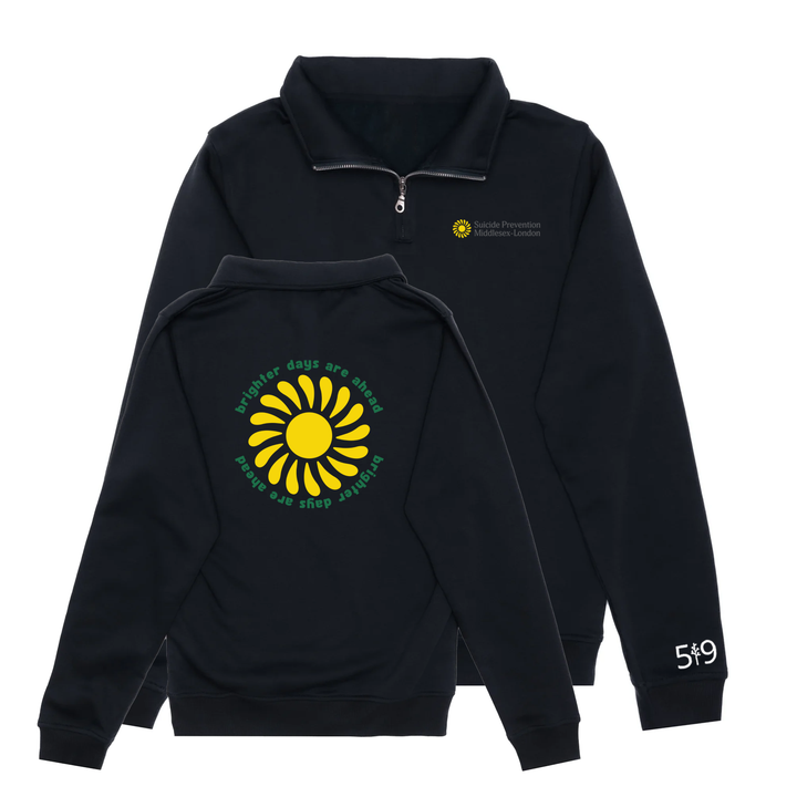 BRIGHTER DAYS 1/4 ZIP (UNISEX)