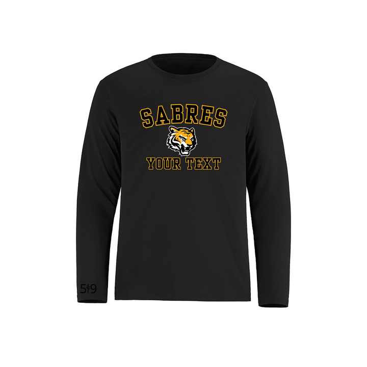 SABRES CUSTOMIZABLE ATHLETIC LONG SLEEVE (UNISEX)