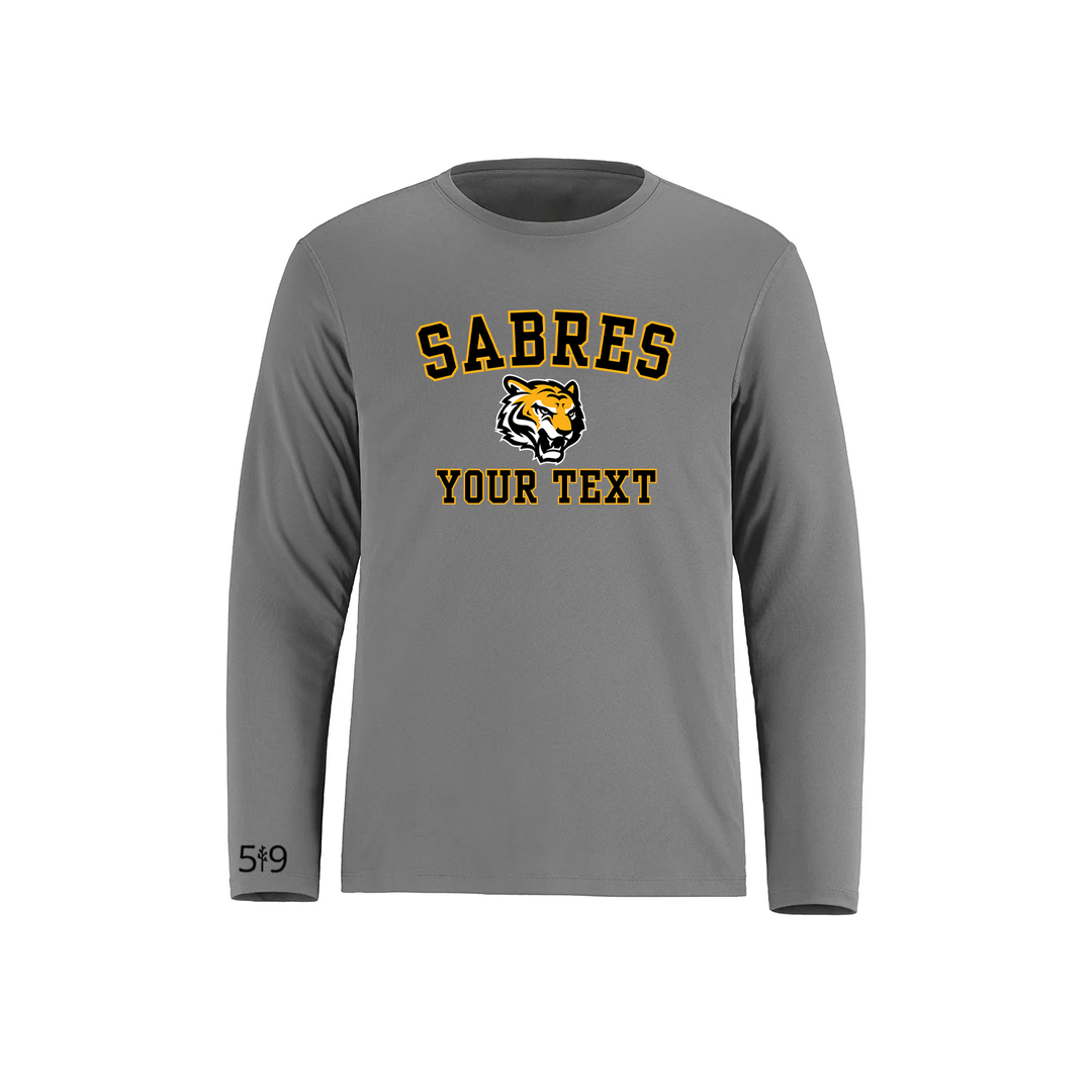 SABRES CUSTOMIZABLE ATHLETIC LONG SLEEVE (UNISEX)